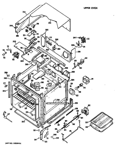 Upper oven