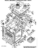 Cooktop & case parts