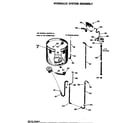 GE WWC7190CAL hydraulic system assembly diagram