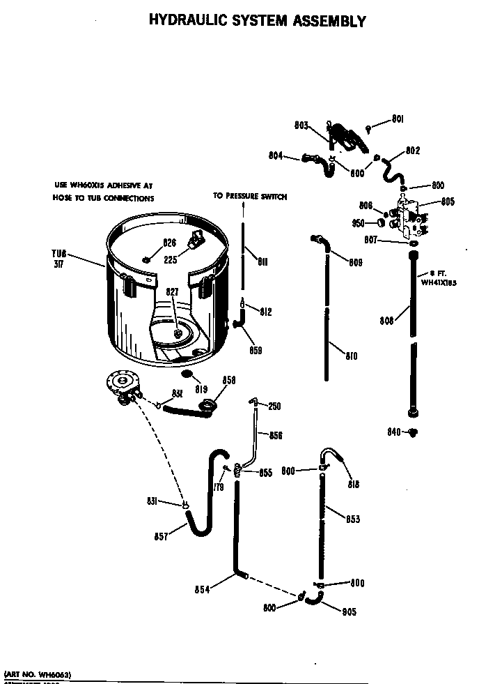 Hydraulic system assembly