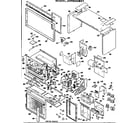 GE JHP60G*01 microwave assembly diagram