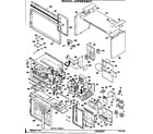 GE JHP66G*01 microwave assembly diagram