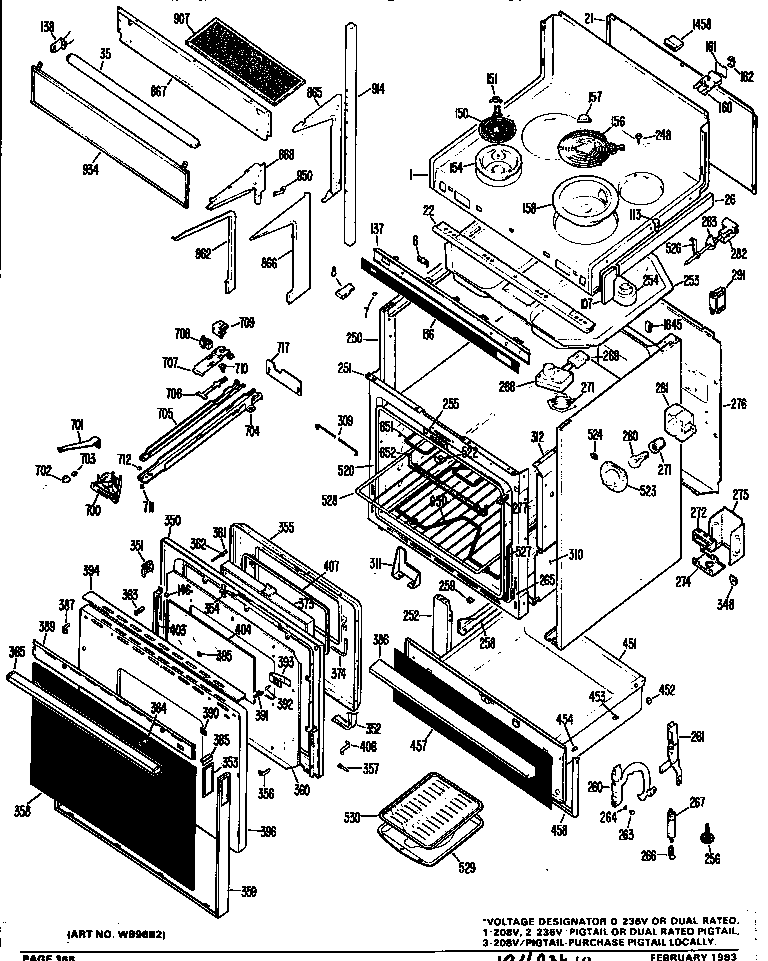 Electric range