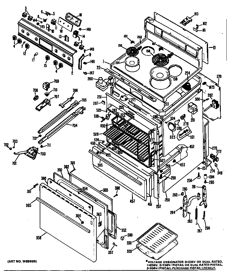 Electric range