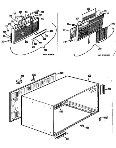 Grille/cabinet