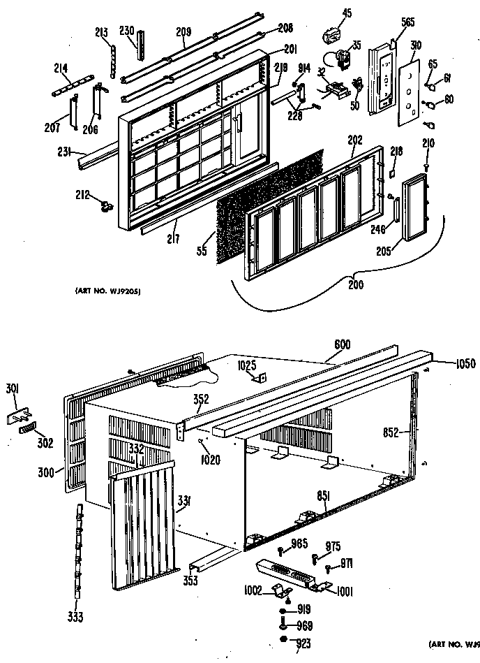 Grille/cabinet