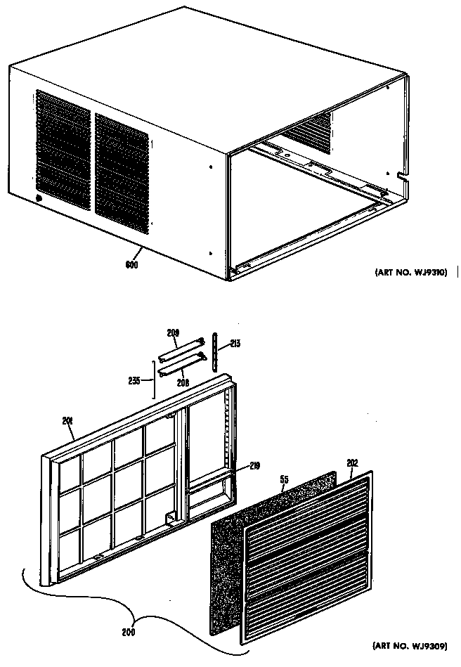 Grille/cabinet