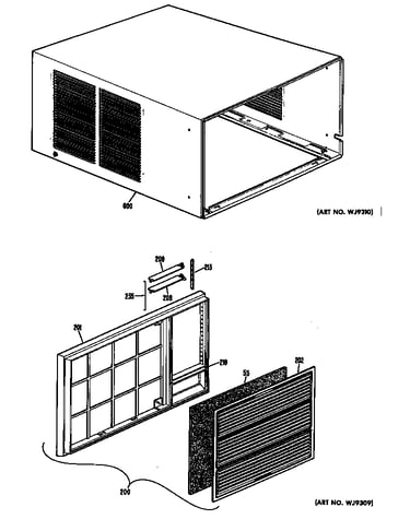 Grille/cabinet