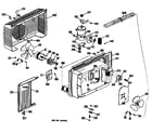 GE AT604FSL1 cabinet/chassis diagram