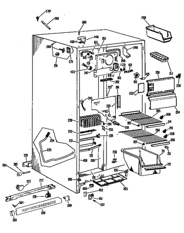 Freezer section