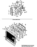 Door lower oven