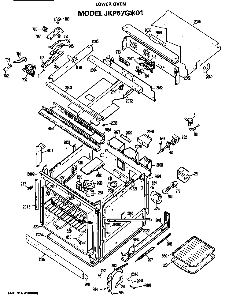 Lower oven