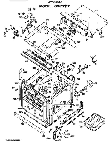 Lower oven