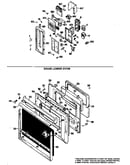 Door lower oven