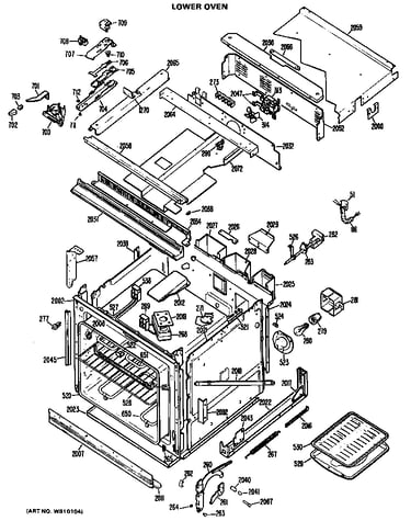 Lower oven