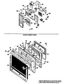 Door lower oven