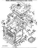Cooktop & case parts
