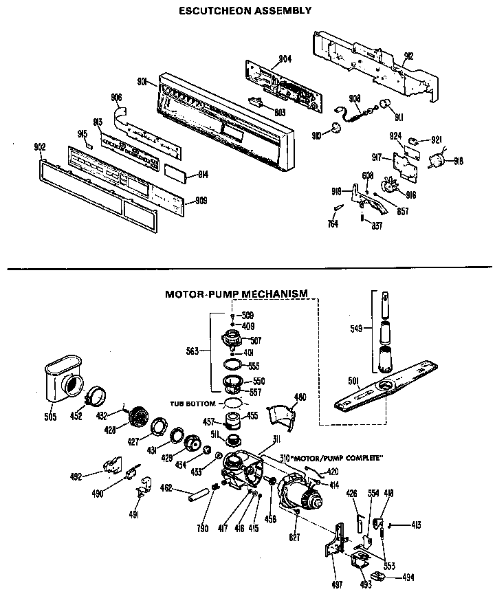 ESCUTCHEON ASSEMBLY