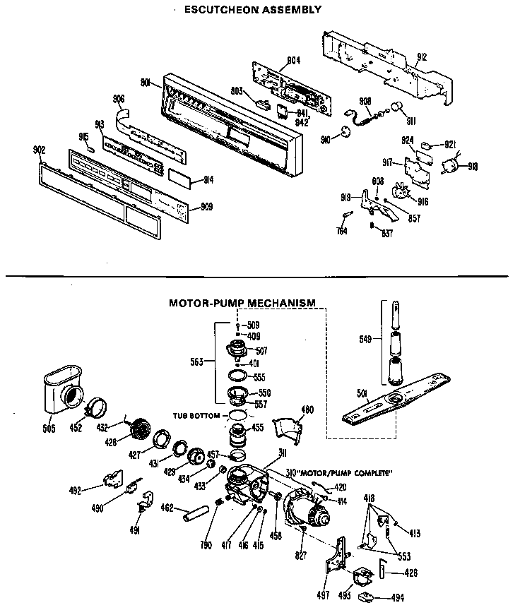 Escutcheon assembly