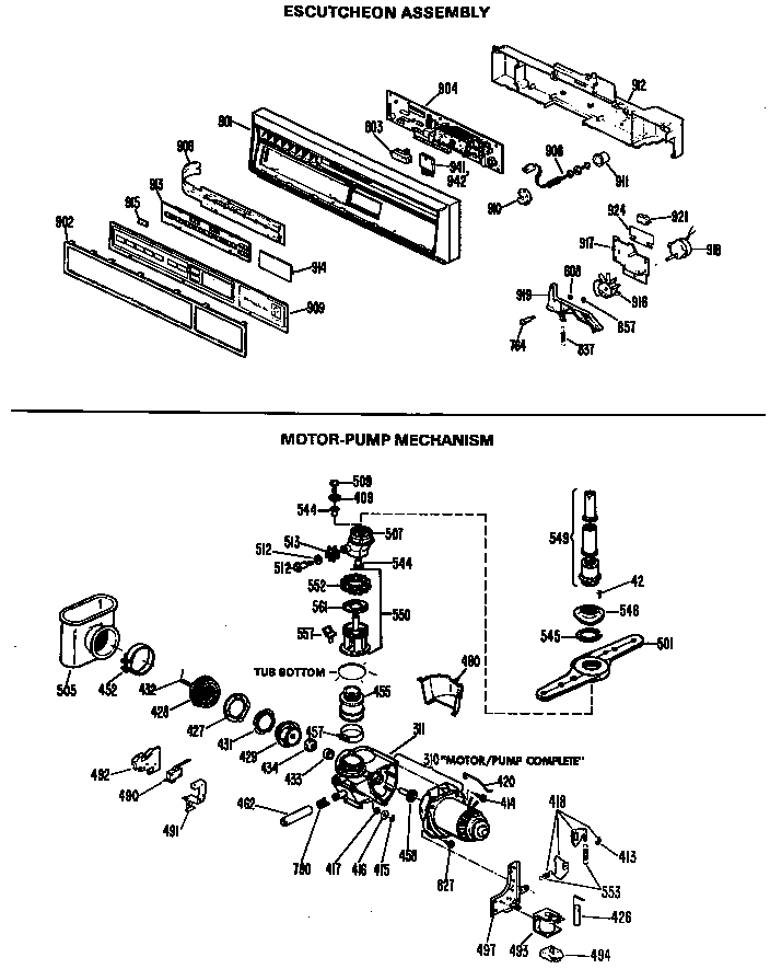 Escutcheon assembly