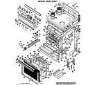 GE JB391G*H1 range assembly diagram