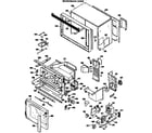 GE JKP61G*J1 microwave oven diagram