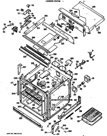 Lower oven