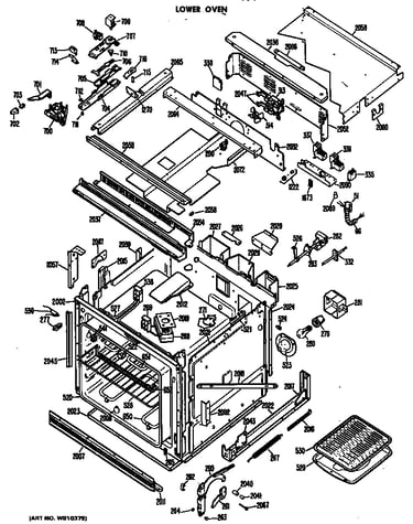 Lower oven