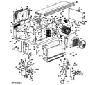 GE A3B599DJALQ1 chassis/compressor diagram