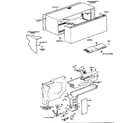GE A3B693DGALW1 cabinet diagram