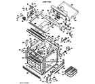 GE JKP77G*J2 lower oven diagram