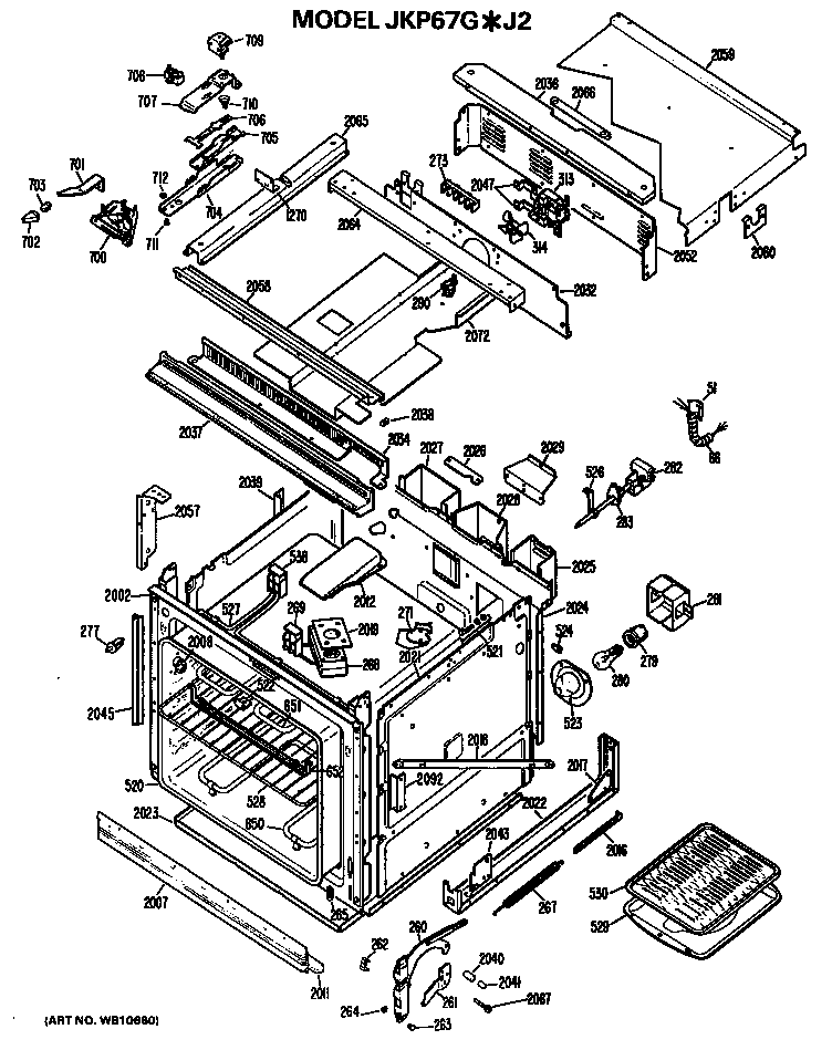 Lower oven