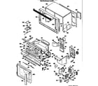 GE JKP61G*J3 microwave oven diagram