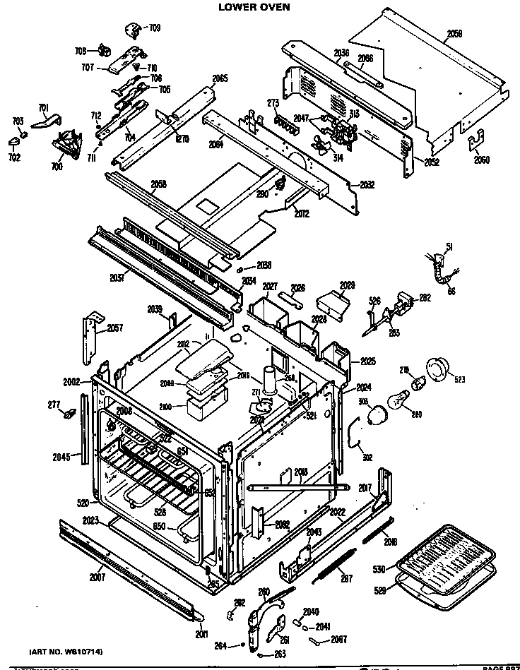 Lower oven