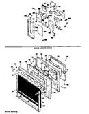 Door lower oven