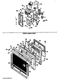 Door lower oven