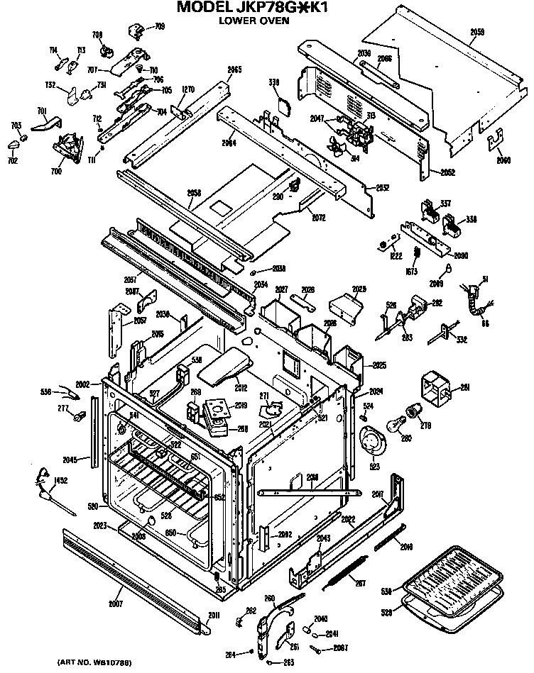 Lower oven