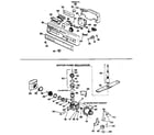 GE GSD700G-02 motor-pump mechanism diagram