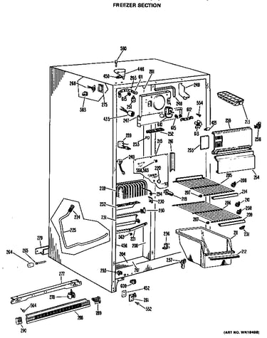 Freezer section