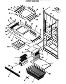 Cabinet shelving