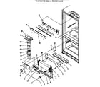 GE TCX22ZASBR evaporator area & divider block diagram