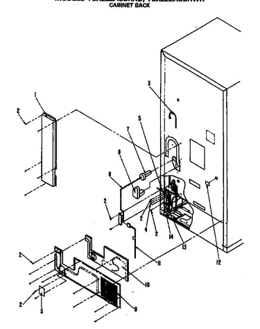 Cabinet back