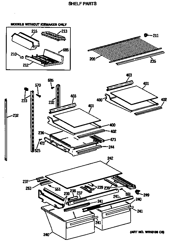 SHELF PARTS