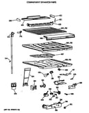 Compartment separator parts