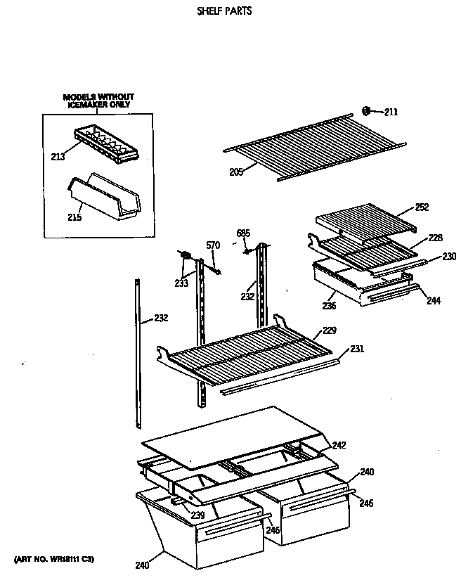 SHELF PARTS