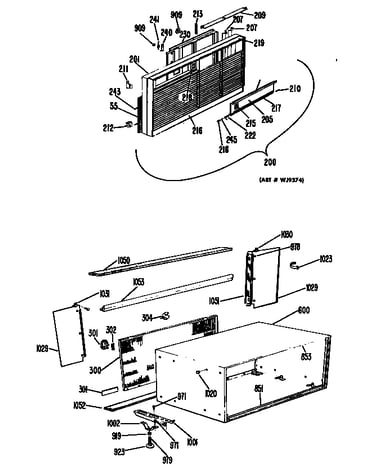 Grille/cabinet