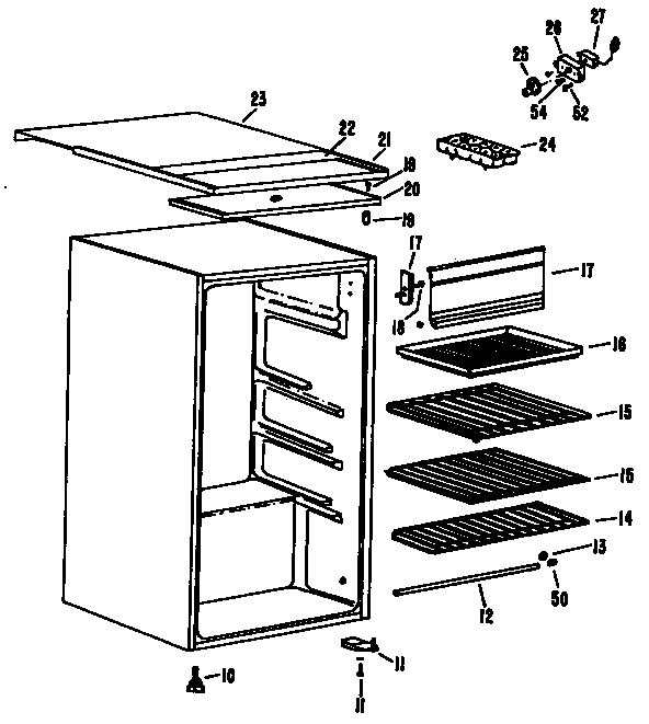 CABINET/SHELVES