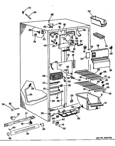 Freezer section