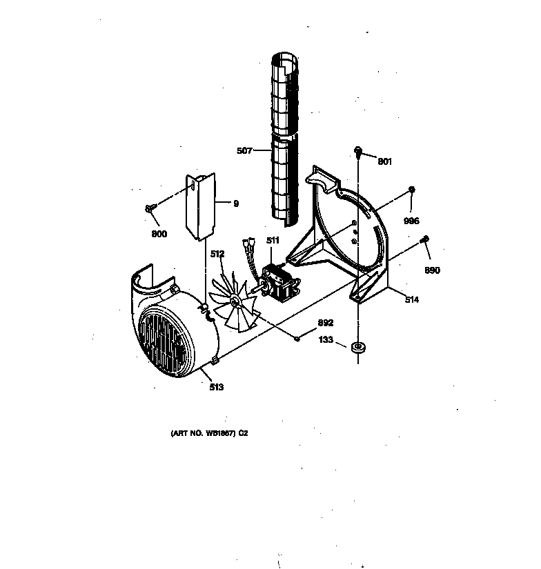 Blower section