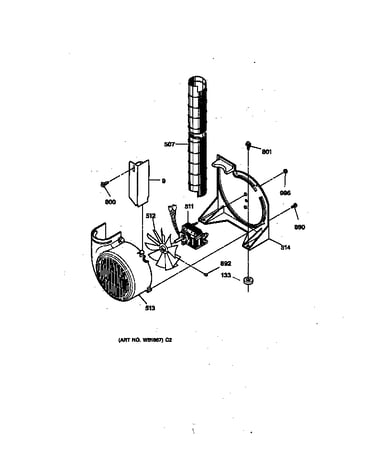 Blower section